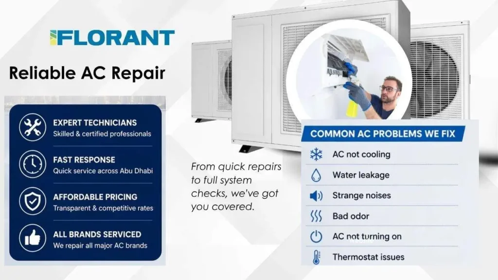 AC repair in Abu Dhabi